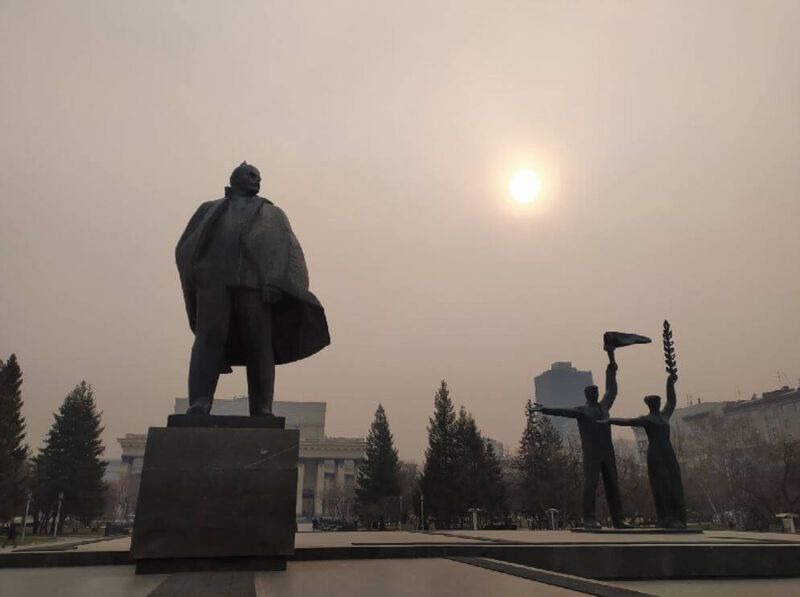 Уровень загрязнения воздуха в Новосибирске поднялся до 7 баллов